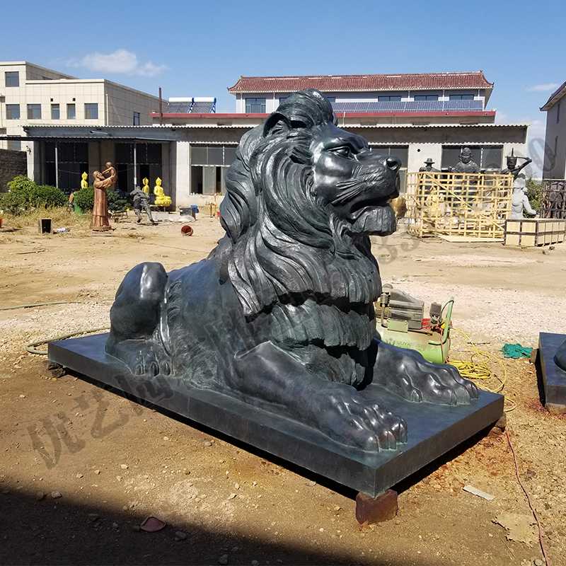 匯豐銅獅子，銅雕塑廠家，歐式銅獅子，銀行銅獅子雕塑