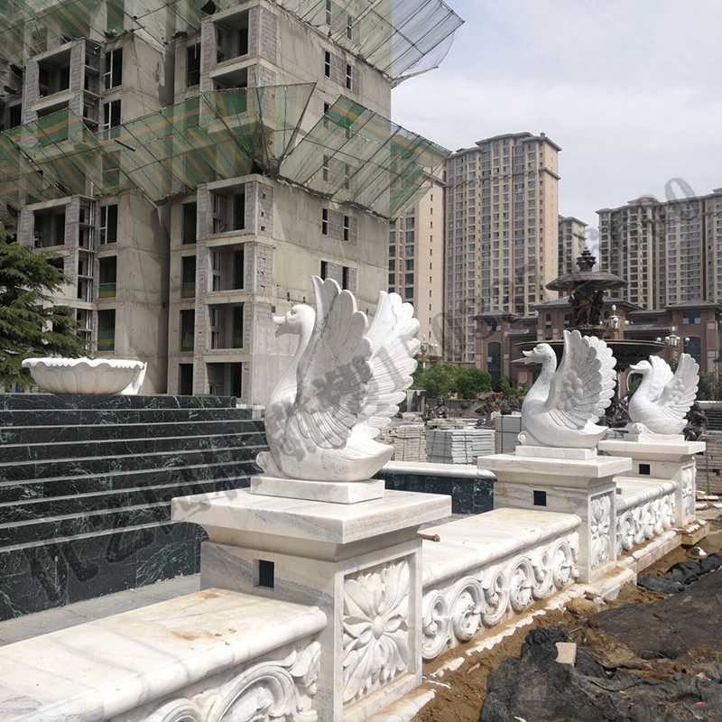 石雕噴泉，石雕天鵝噴泉，大理石天鵝噴泉2.jpg